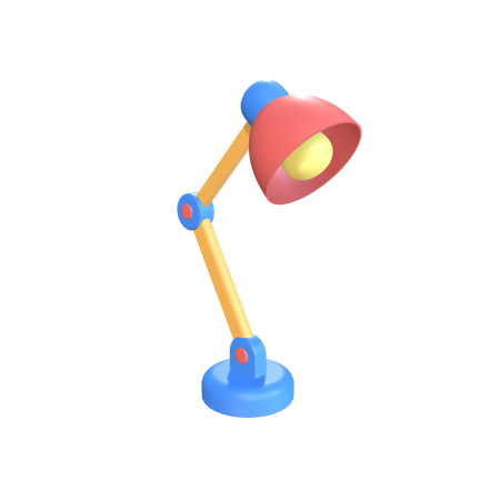 Study Lamp  3D Icon