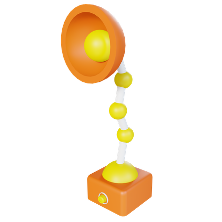 Study Lamp  3D Illustration