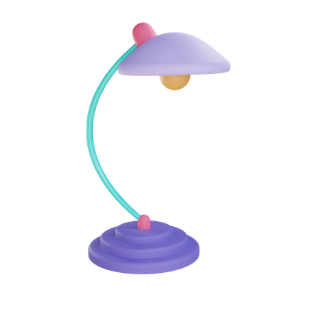 Study Lamp  3D Illustration