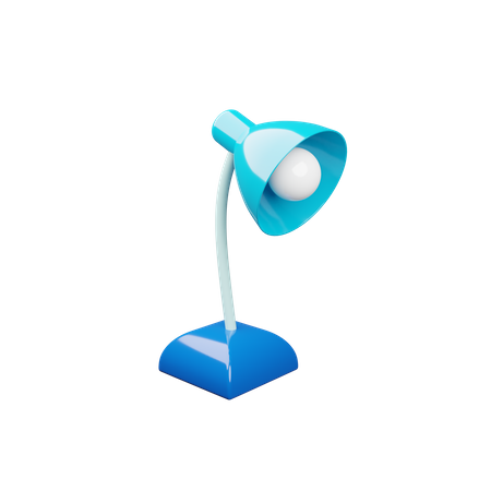 Study Lamp 3D Illustration