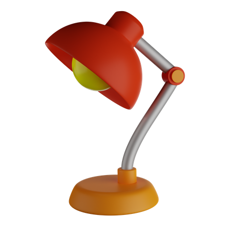 Study Lamp 3D Illustration