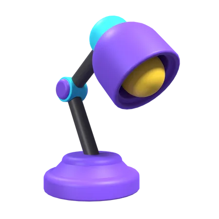 Study Lamp 3D Icon