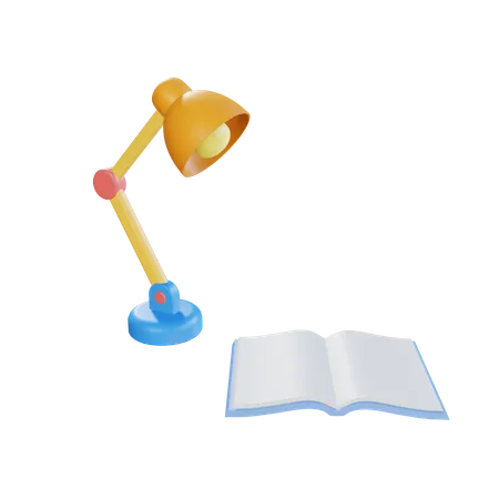 Study Light  3D Icon