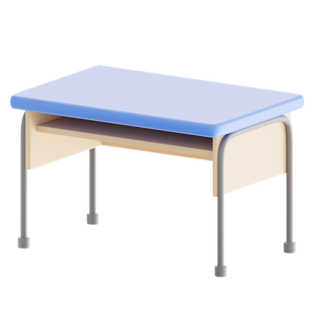 Study Table  3D Icon