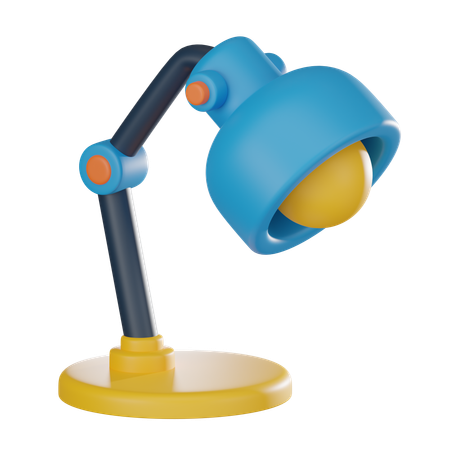 Study table lamp  3D Icon