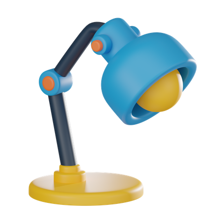 Study table lamp  3D Icon