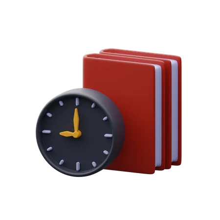 Study time  3D Icon