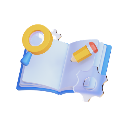 Studying  3D Icon