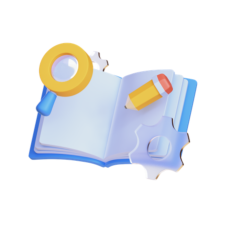 Studying  3D Icon