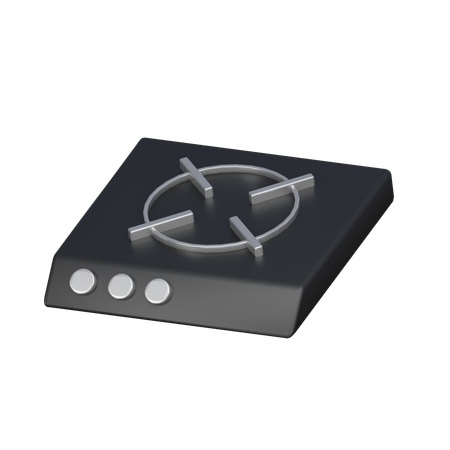 Stufa a gas  3D Icon