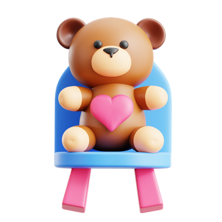 Stuffed Toy  3D Icon