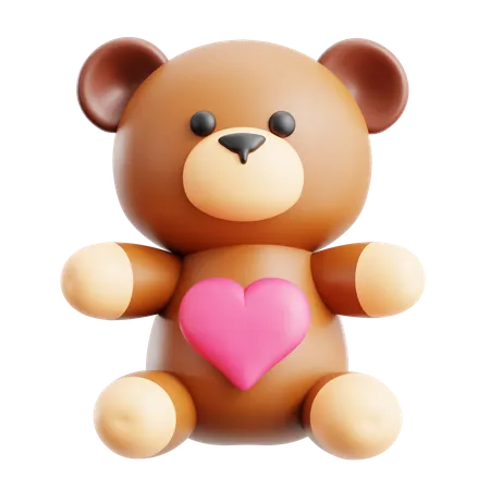 Stuffed Toy  3D Icon