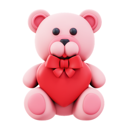 Stuffed Toy  3D Icon