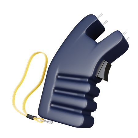 Stun Gun  3D Icon