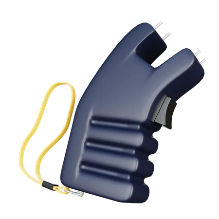 Stun Gun  3D Icon