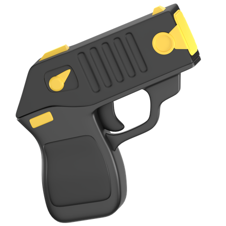 Stun Gun  3D Icon