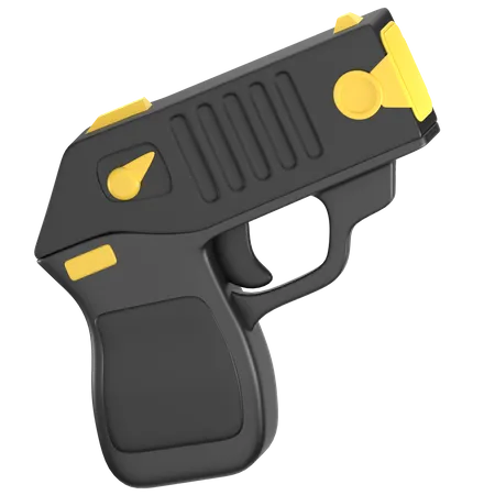 Stun Gun  3D Icon