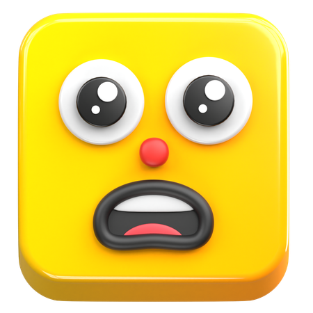 Stunned Emoji  3D Icon