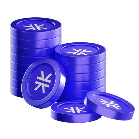 Stx Coin Stacks  3D Icon