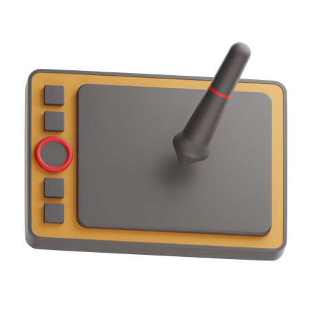 Tablette à stylet  3D Icon