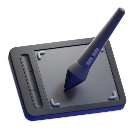 Tablette à stylet  3D Icon