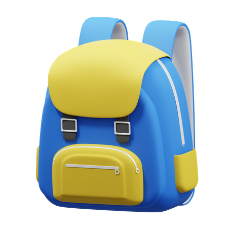 Stylish Backpack  3D Icon