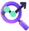 Stylish Data Analysis Icon for Visual Representation