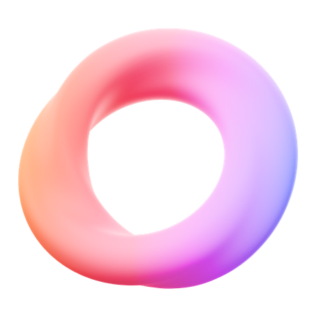 Stylish Donuts  3D Icon