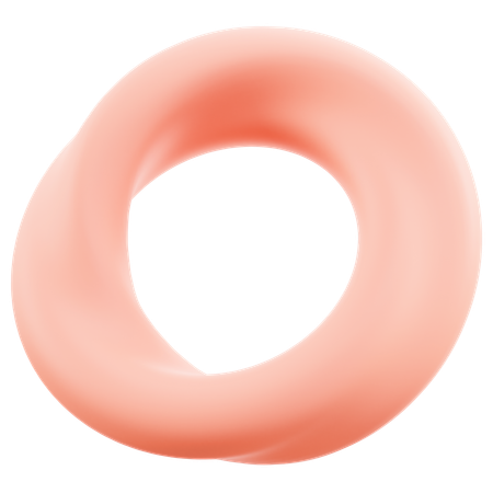 Stylish donuts  3D Icon