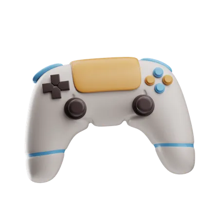 Stylish Gaming Controller  3D Icon