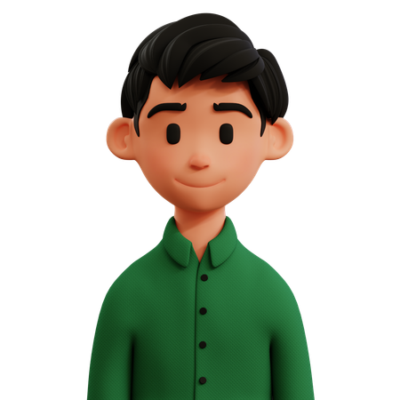 様式化された大人  3D Icon