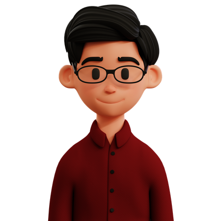 様式化された大人  3D Icon