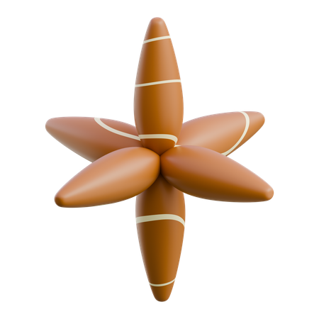 Stylized Flower Shaped Pen  3D Icon
