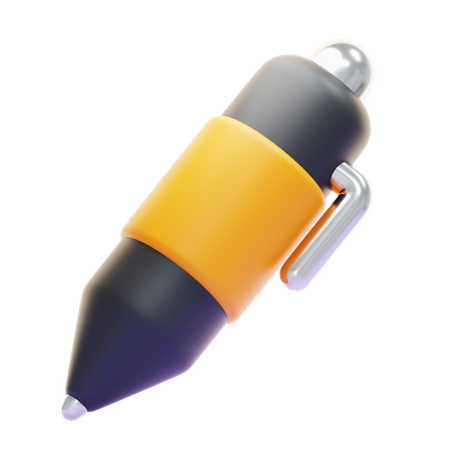 Stylo  3D Icon