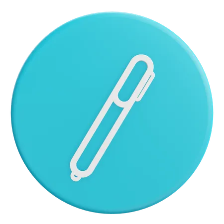 Stylo  3D Icon