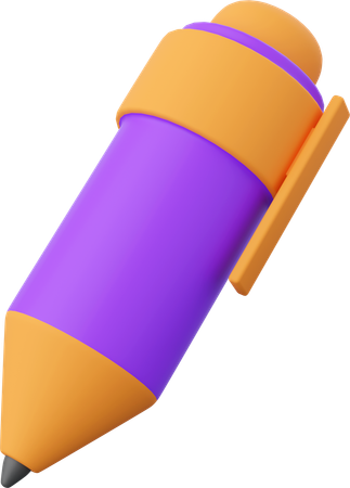 Stylo  3D Icon