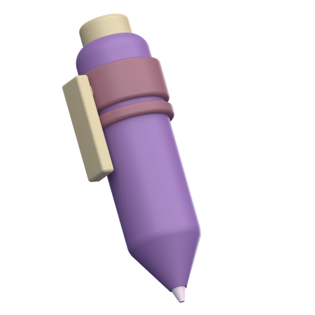 Stylo  3D Icon