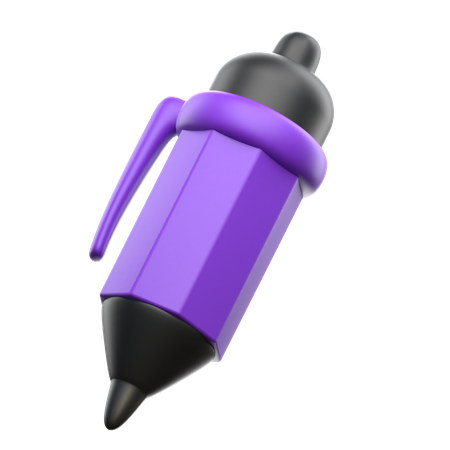 Stylo  3D Icon