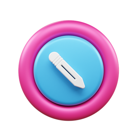 Stylo  3D Icon