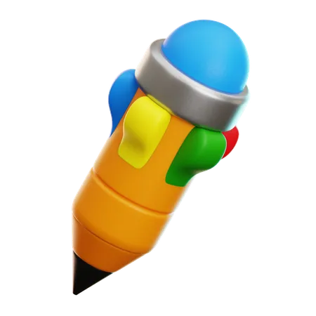 Stylo  3D Icon