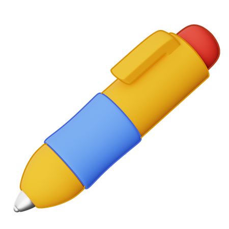 Stylo  3D Icon