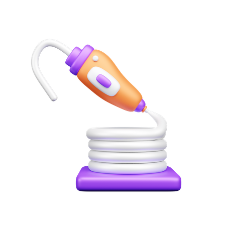 Stylo 3D  3D Icon