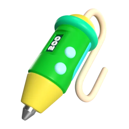 Stylo 3D  3D Icon