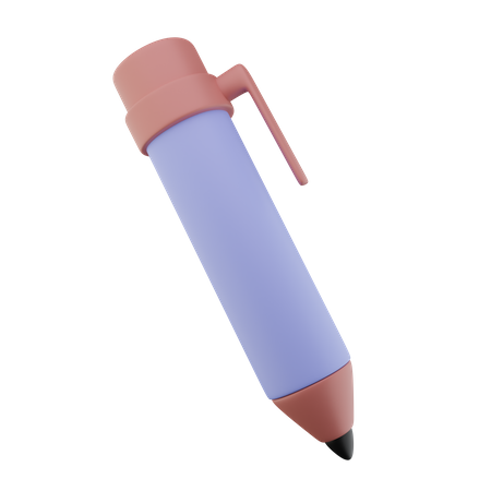 Stylo - Icône 3D  3D Icon