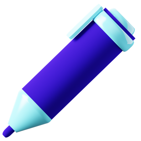 Stylo  3D Icon