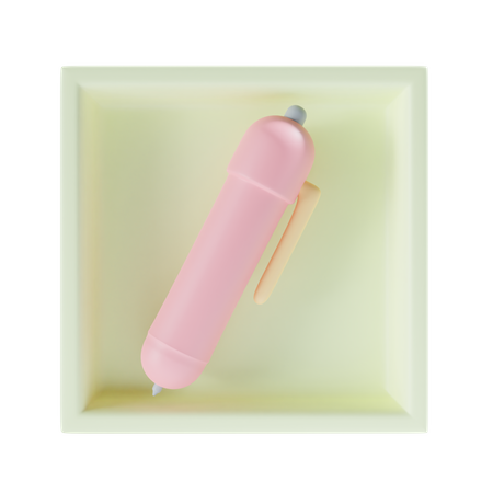 Stylo  3D Icon