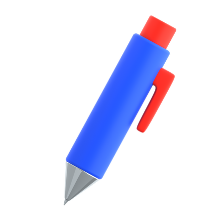 Stylo  3D Icon