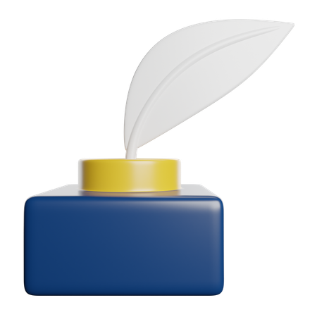 Stylo à encre  3D Icon