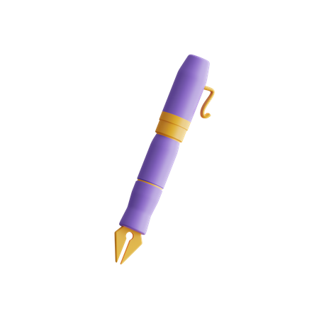 Stylo à encre  3D Icon