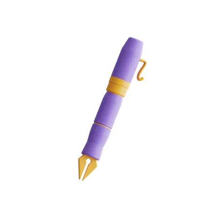 Stylo à encre  3D Icon